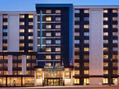 exterior view - hotel fairfield by marriott montreal downtown - montreal, canada