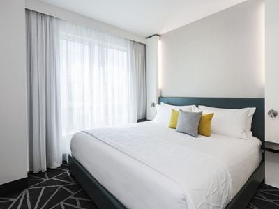 bedroom - hotel warwick le crystal montreal - montreal, canada