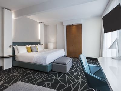 bedroom 1 - hotel warwick le crystal montreal - montreal, canada
