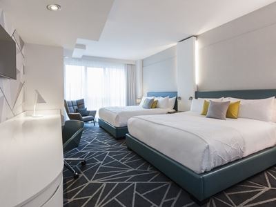bedroom 4 - hotel warwick le crystal montreal - montreal, canada