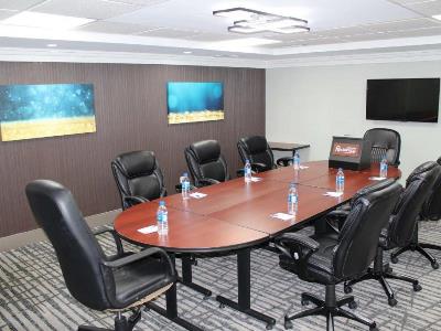 conference room - hotel executive residency by best western - mississauga, canada