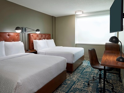 bedroom 1 - hotel four points by sheraton toronto airport - mississauga, canada