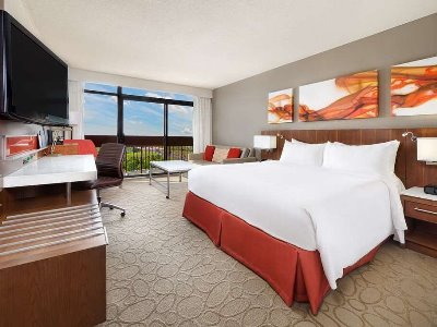 bedroom - hotel hilton mississauga meadowvale - mississauga, canada