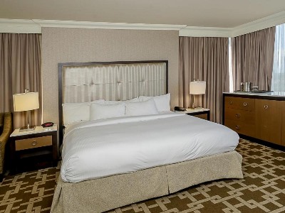 bedroom - hotel hilton niagara falls - niagara falls, canada