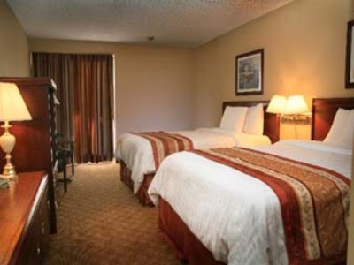 bedroom - hotel days inn near the falls - niagara falls, canada