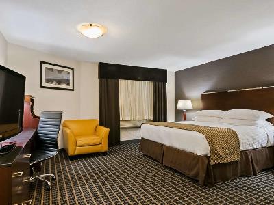 bedroom 1 - hotel best western airport inn - calgary, canada