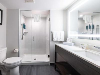 bathroom - hotel doubletree by hilton calgary north - calgary, canada