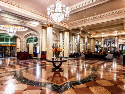 lobby - hotel fairmont palliser - calgary, canada