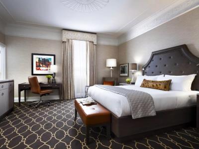 bedroom 1 - hotel fairmont palliser - calgary, canada