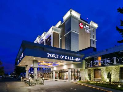 exterior view - hotel best western plus port o'call - calgary, canada