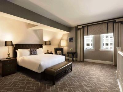 bedroom 1 - hotel fairmont hotel macdonald - edmonton, canada