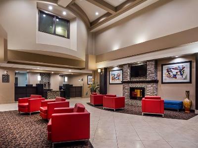 lobby - hotel bw plus south edmonton inn suites - edmonton, canada