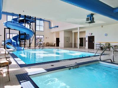 indoor pool - hotel bw plus south edmonton inn suites - edmonton, canada