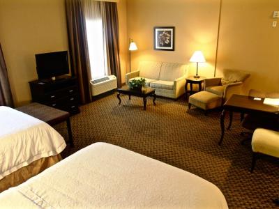 bedroom 7 - hotel hampton inn and suites edmonton west - edmonton, canada
