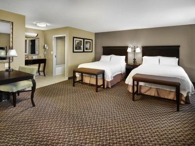 bedroom - hotel hampton inn and suites edmonton west - edmonton, canada