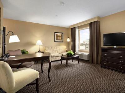 bedroom 3 - hotel hampton inn and suites edmonton west - edmonton, canada