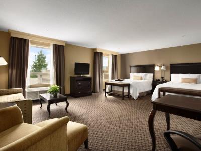 bedroom 5 - hotel hampton inn and suites edmonton west - edmonton, canada