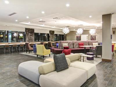 lobby 1 - hotel home2 suites by hilton edmonton south - edmonton, canada