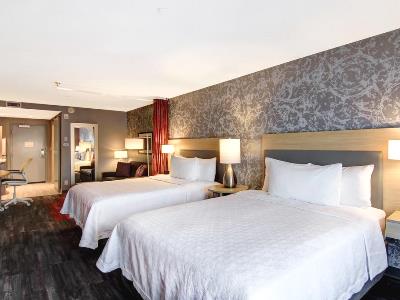 bedroom 2 - hotel home2 suites by hilton edmonton south - edmonton, canada