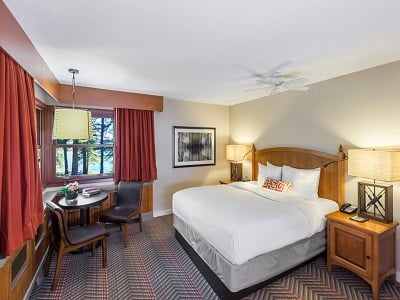bedroom - hotel fairmont jasper park lodge - jasper, canada