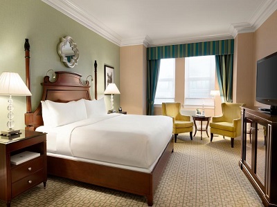 bedroom 1 - hotel fairmont chateau laurier - ottawa, canada
