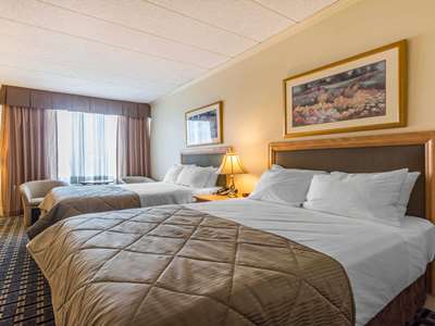 bedroom 1 - hotel travelodge convention center quebec city - quebec, canada