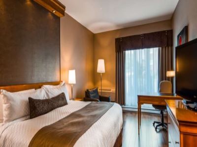 bedroom 1 - hotel best western premier hotel l'aristocrate - quebec, canada