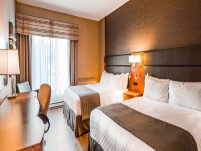 bedroom 2 - hotel best western premier hotel l'aristocrate - quebec, canada