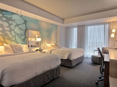 bedroom 4 - hotel courtyard quebec city - quebec, canada