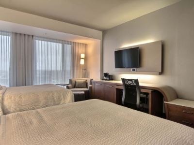 bedroom 5 - hotel courtyard quebec city - quebec, canada