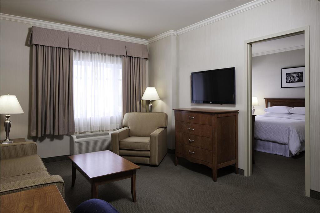 bedroom 1 - hotel doubletree by hilton quebec resort - quebec, canada