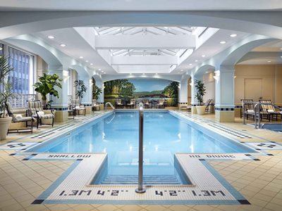 indoor pool - hotel fairmont royal york - toronto, canada