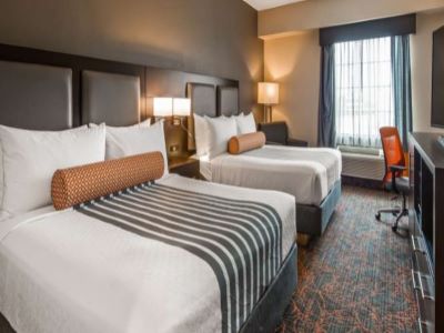 bedroom 1 - hotel best western plus executive inn - toronto, canada