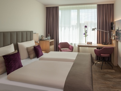 bedroom 2 - hotel essential by dorint basel city - basel, switzerland