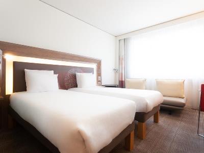 bedroom 4 - hotel novotel basel city - basel, switzerland