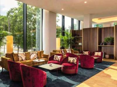 lobby - hotel movenpick hotel basel - basel, switzerland