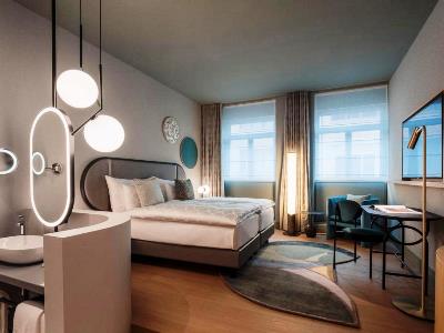 bedroom 2 - hotel marthof - basel, switzerland