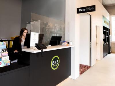 lobby - hotel b and b hotel basel - basel, switzerland