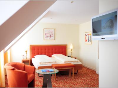 bedroom 2 - hotel gaia - basel, switzerland