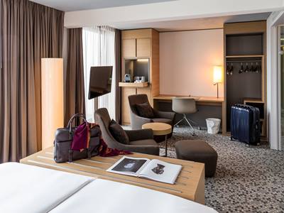 bedroom 2 - hotel pullman basel europe - basel, switzerland