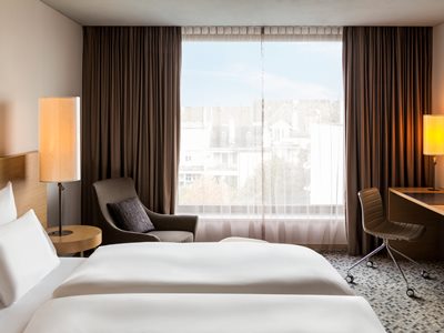 bedroom 1 - hotel pullman basel europe - basel, switzerland