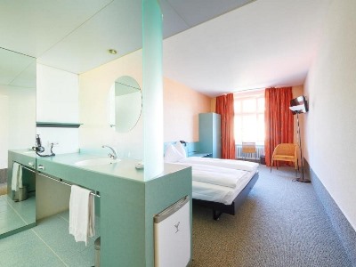 bedroom 4 - hotel city am bahnhof - bern, switzerland