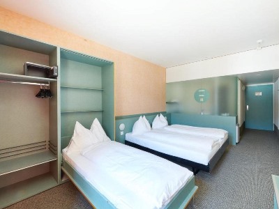 bedroom 2 - hotel city am bahnhof - bern, switzerland