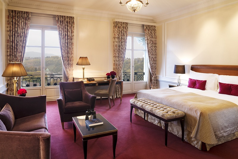 deluxe room - hotel bellevue palace - bern, switzerland