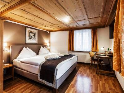 bedroom - hotel stern chur - chur, switzerland