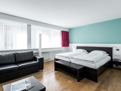 bedroom 2 - hotel abc - chur, switzerland
