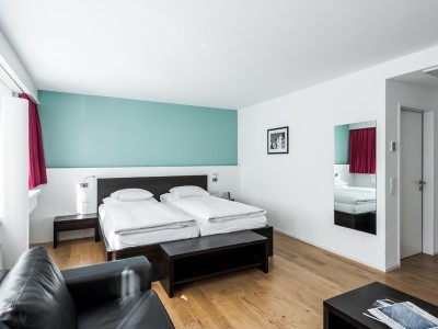 bedroom 3 - hotel abc - chur, switzerland