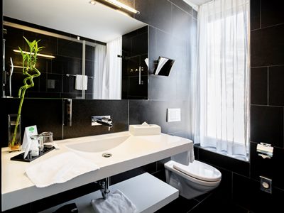 bathroom - hotel mercure chur city west - chur, switzerland