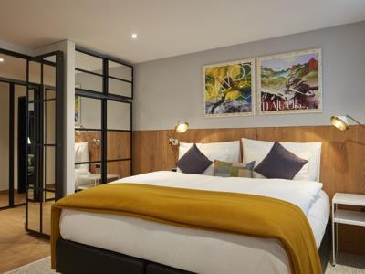 bedroom - hotel hard rock hotel davos - davos, switzerland