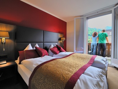 bedroom - hotel central - engelberg, switzerland